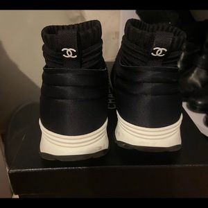 gently used Chanel Speedy Sock Sneakers in size 36